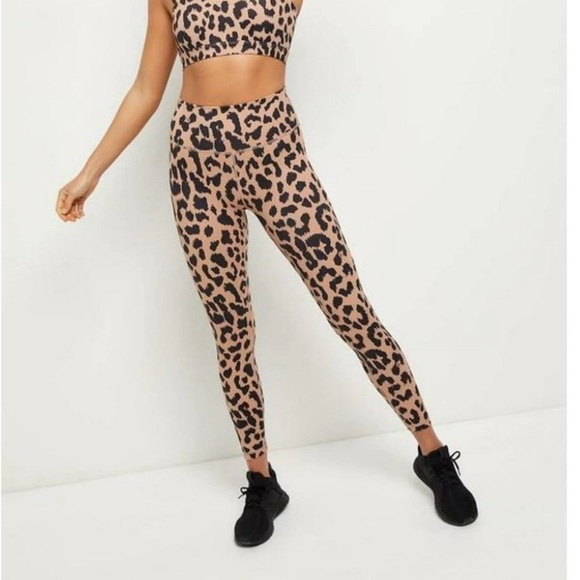 All Fenix Pants - Chic All Fennix Camel Leo 7/8 Leopard/Cheetah Print Leggings